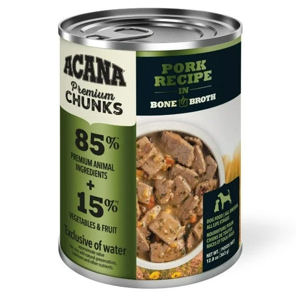 ACANA Pork Recipe in Bone Broth Canned Dog Food