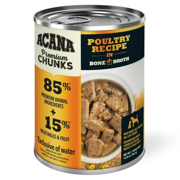 ACANA Poultry Recipe in Bone Broth Canned Dog Food