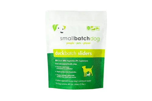 Small Batch Frozen, Duck Dog Food