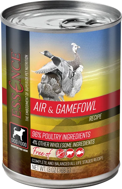 Essence Pet Foods Air & Gamefowl Wet Dog Food