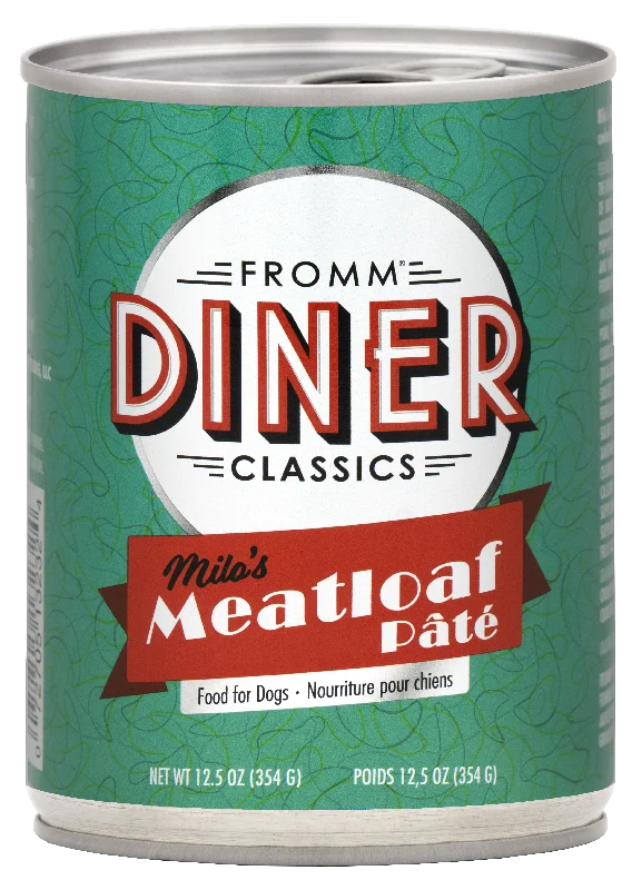 Fromm Diner Classics Milo's Meatloaf Pâté Dog Food