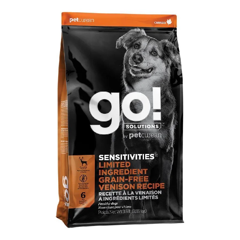 Go! Sensitivities Grain Free Venison Dog Food