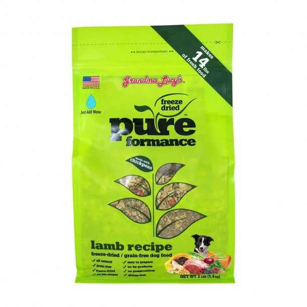 Grandma Lucy's Pureformance Lamb Formula Dog Food