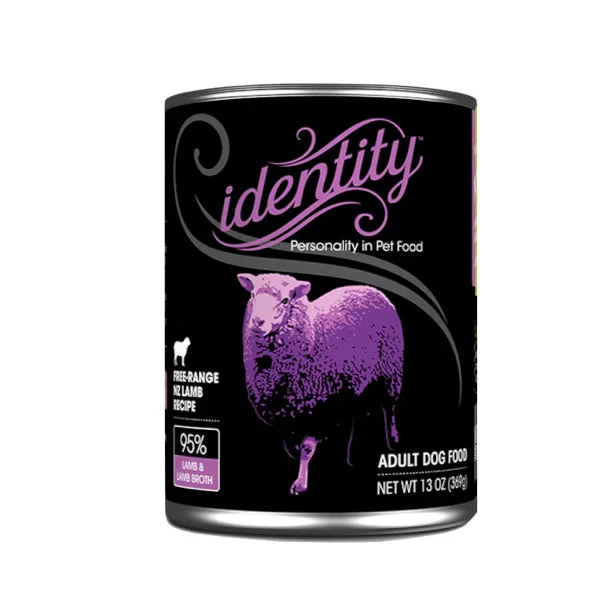 Identity 95% Free-Range New Zealand Lamb Pate Wet Dog Food