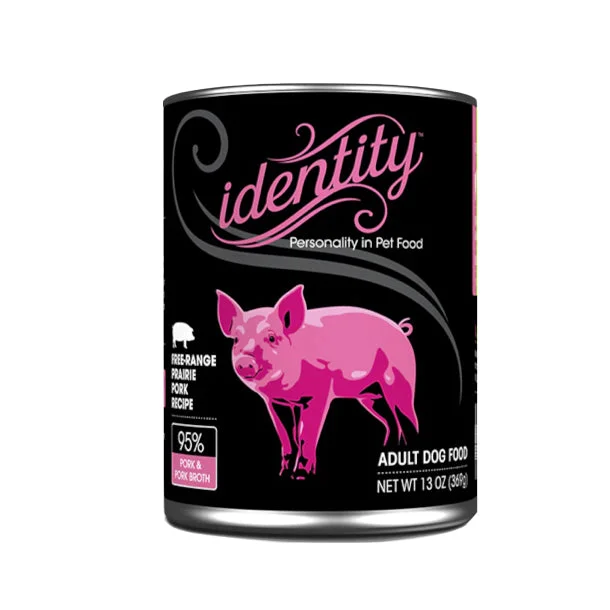 Identity 95% Free-Range Prairie Pork Pate Wet Dog Food