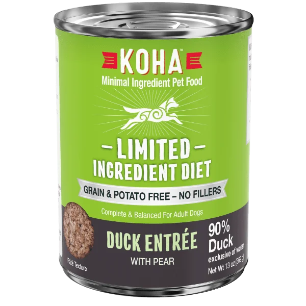 KOHA LID Duck Entrée Canned Dog Food