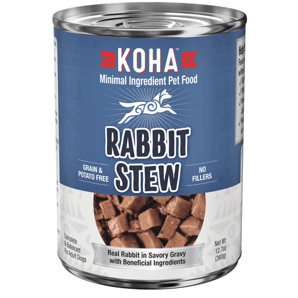 KOHA Rabbit Stew Canned Dog Food