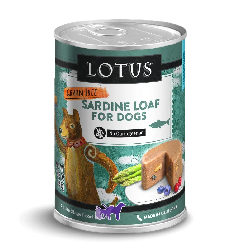 Lotus Dog Grain-Free Sardine Loaf Dog Food