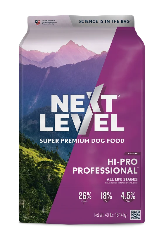 Next Level Super Premium Dog Food Hi-Pro Professional