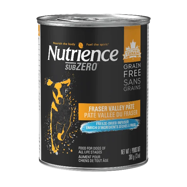 Nutrience SubZero Fraser Valley Pate Canned Dog Food