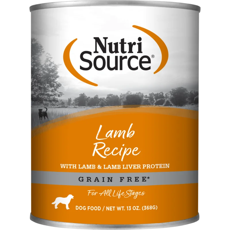 NutriSource® Lamb Grain Free Canned Dog Food