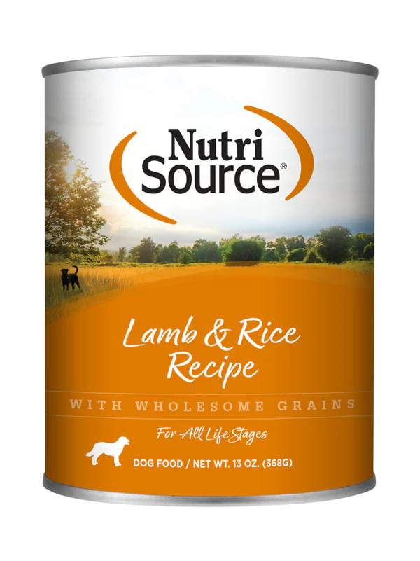 NutriSource® Lamb & Rice Canned Dog Food