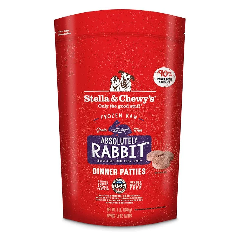 Stella & Chewy's Rabbit Patties Raw Dog Food