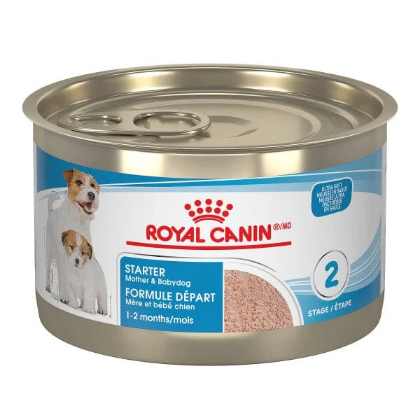 Royal Canin Starter Mother & Babydog Mousse in Sauce Canned Dog Food, 145g