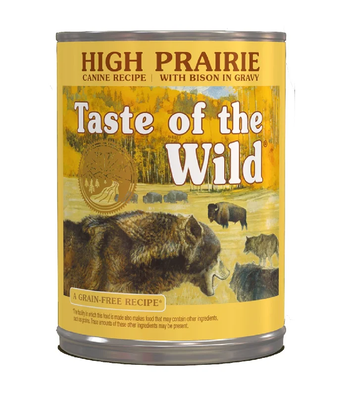 Taste of The Wild High Prairie Venison & Bison Canned Dog Food