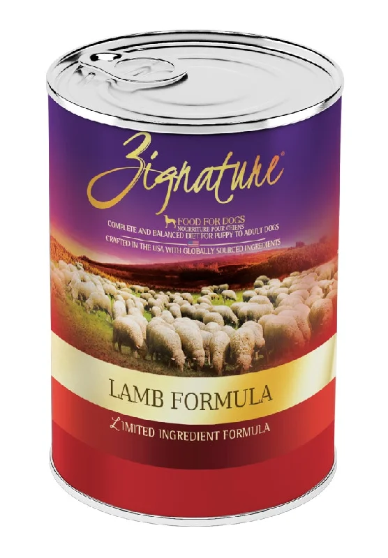 Zignature Grain Free Lamb Dog Food Can 13oz