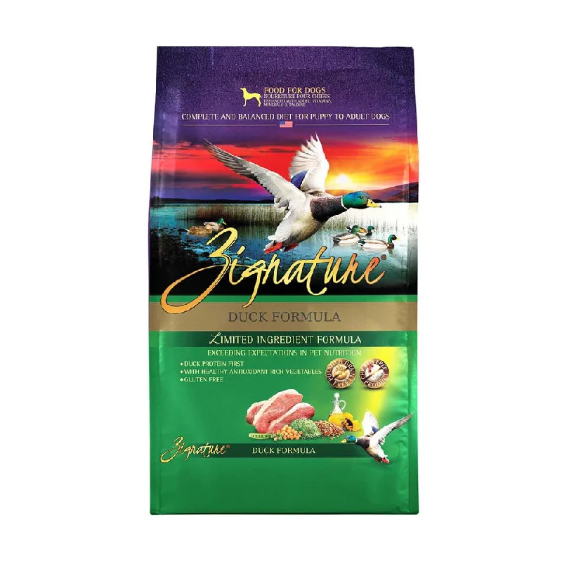 Zignature® Limited Ingredient Duck Formula Dog Food, 4 Lbs