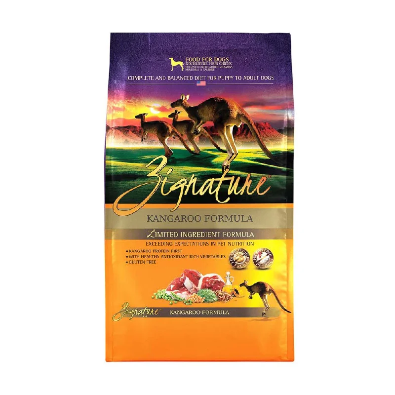 Zignature® Limited Ingredient Kangaroo Formula Dog Food 4 Lbs