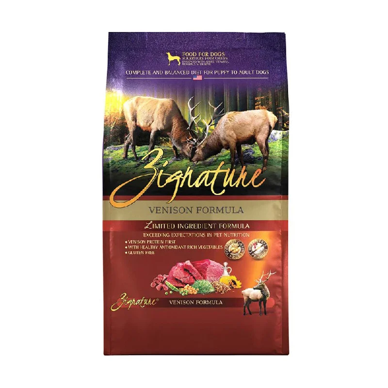 Zignature® Limited Ingredient Venison Formula Dog Food 4 Lbs