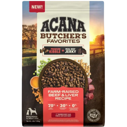 Acana Butcher's Favorites Farm-Raised Beef & Liver Recipe Dry Dog Food