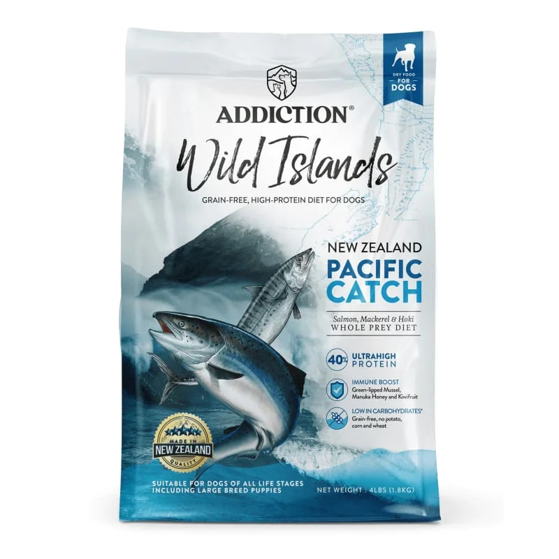 Addiction Wild Islands New Zealand Pacific Catch Grain-Free Dry Dog Food (2 Sizes)