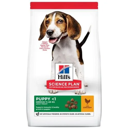 Hills Science Plan | Healthy Development Dry Dog Food | Medium Breed | Puppy Chicken - 14kg