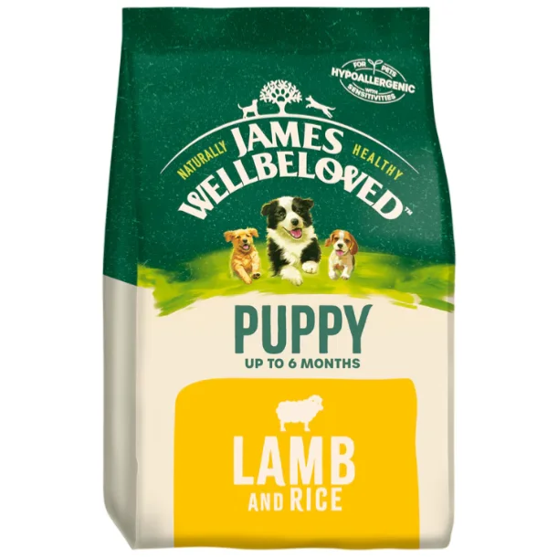 James Wellbeloved | Gluten Free Dry Dog Food | Puppy Lamb & Rice - 2kg