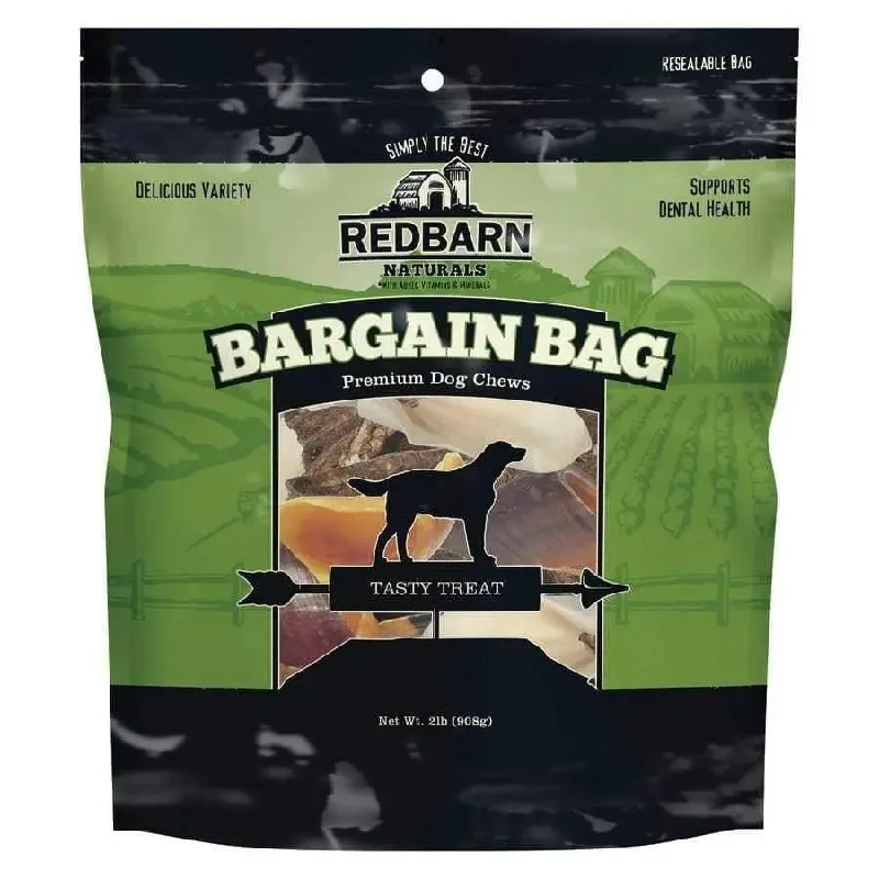 Redbarn Pet Products Natural Bargain Dog Treat Bag 1ea/2 lb