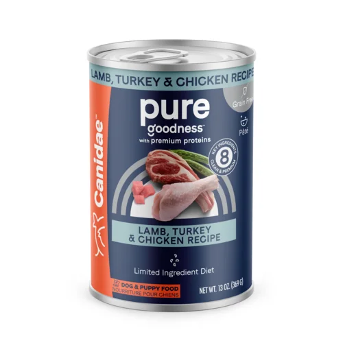 Canidae Grain Free Pure Lamb, Turkey & Chicken Wet Dog Food